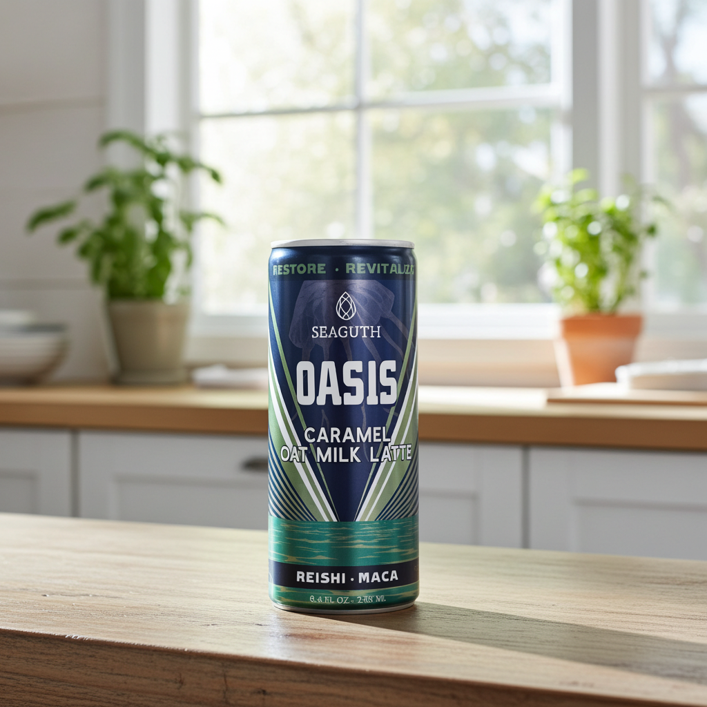 Oasis Caramel Oat Milk Latte - Case of 12