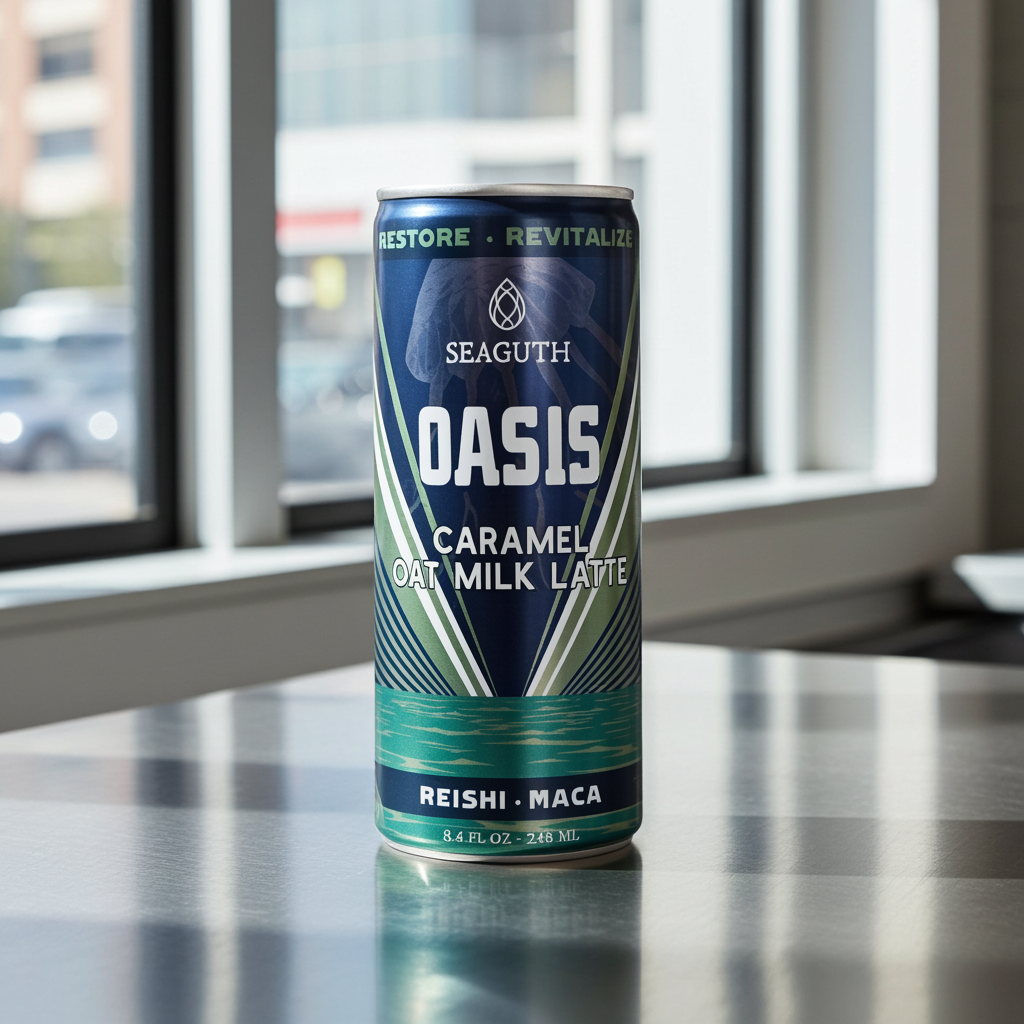 Oasis Caramel Oat Milk Latte - Case of 12